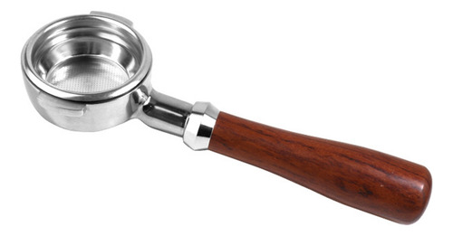 Portafiltro De Mango Sin Fondo De Madera Maciza Para Cafeter