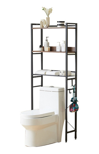 Mueble Organizador Para Baño Repisas De Metal Toalleros 