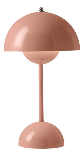 Lámpara De Mesa Regulable, Luz De Escritorio Usb, Rosa