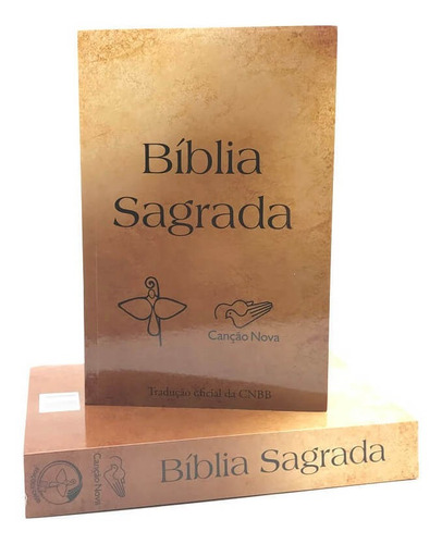 Bíblia Sagrada Catolica Cnbb Média Encadernada Simples