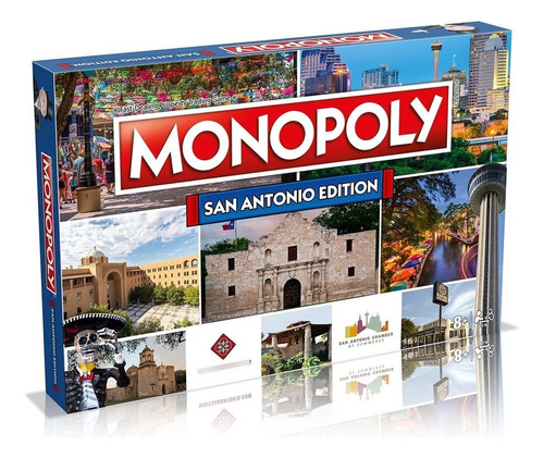 Monopoly San Antonio Juego De Mesa Mpy