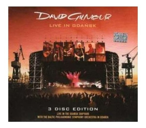 Gilmour David Live In Gdansk Cd X 2 + Dvd Nuevo
