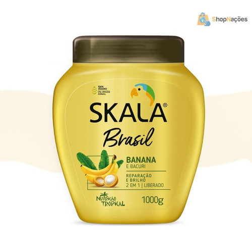 Creme Tratamento Skala 1000g Bomba Banana