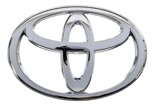 Emblema  Cromado Para Toyota  13x 9cm O 11x7.5 Cm ( 1 Pieza)