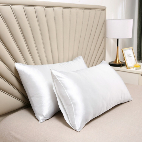 ~ 2 Fundas De Almohada King Size - Color A Elegir