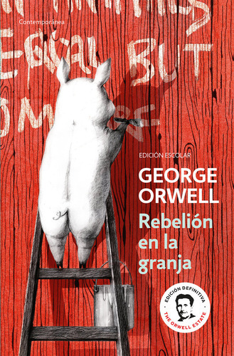 Rebelión en la Granja Edición Escolar de Orwell George Editorial Debolsillo Tapa Blanda en Español