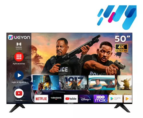 Tv 50 Pulgadas 4k Led Con Smart Tv (android Tv) Y Wifi con Ofertas