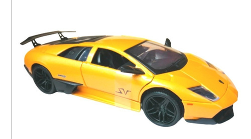 Carro Coleccion Escala 1/24 Lamborghini Murciélago Lp 670-4 