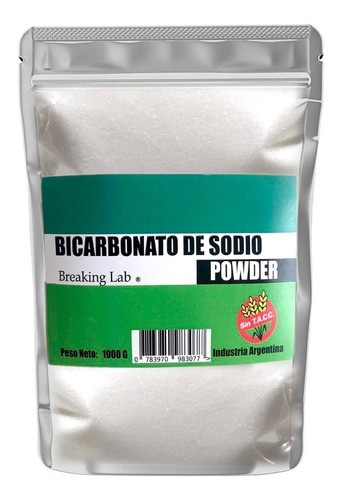 Bicarbonato De Sodio Puro Libre De Gluten Ldg (sin Tacc) 1kg