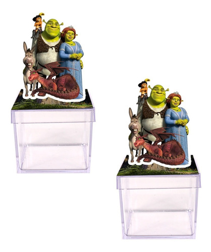 Kit 15 Caixinhas Shrek