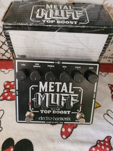 Atención!! Pedal Marshall Metal Muff Como Nuevo!!