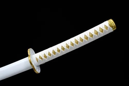 Espada Katana Cosplay Zenitsu Agatsuma Demon Slayer Bambu