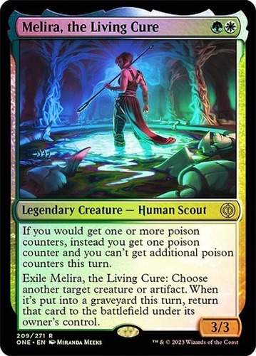 Magic Melira, The Living Cure Phyrexia: All Will Be One Foil