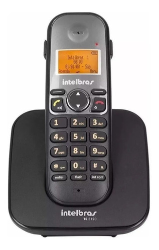 Telefone Sem Fio Ts 5120 Preto