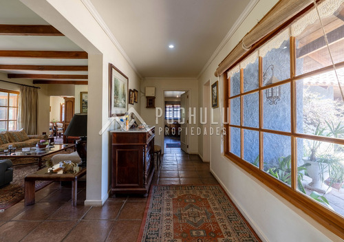 Limache, Espectacular Casa Familiar En Terreno De 6500mt