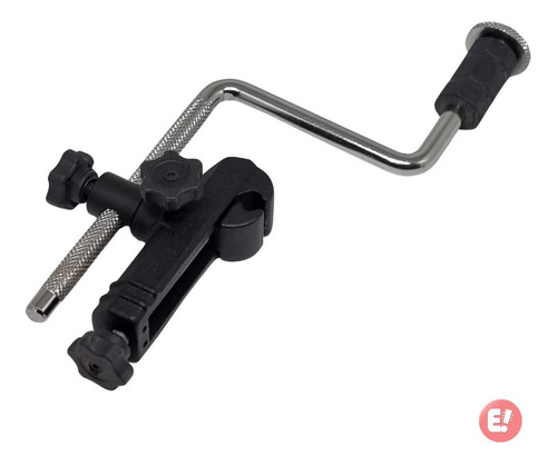 Kit 9 Clamp Suporte De Microfone Percussão Estilo Garra Lp