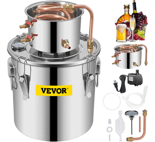 Destilador De Alcohol Vevor De 3gal Y Elaboración De Vino