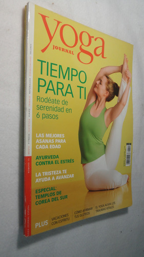 Revista Yoga Journal Nro 15 Tiempo Para Ti 