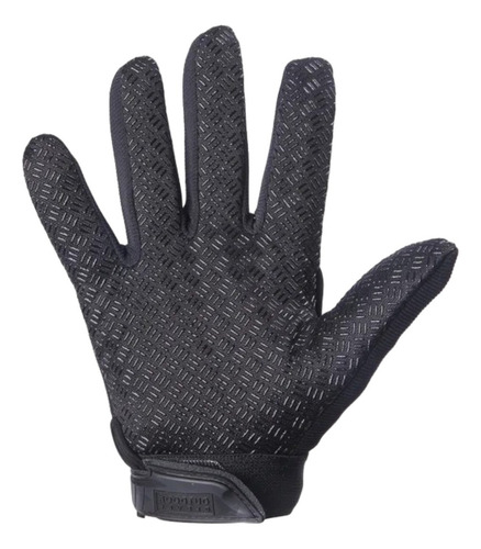 Guantes Tácticos Militares Moto Airsoft Negro Verde Camu Talle L