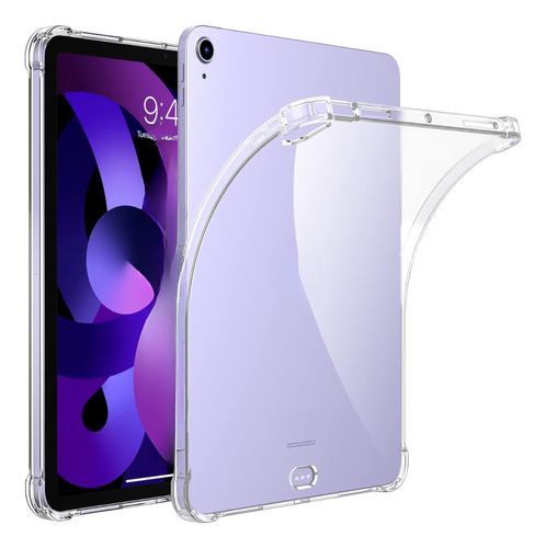 Funda Para iPad Air 4 Y Air 5 Tpu Flexible Transparente