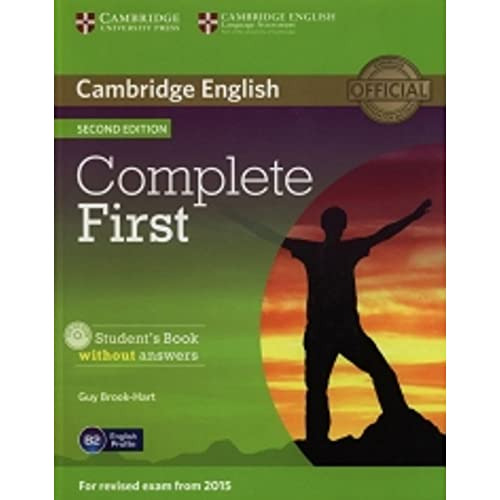 Libro Complete First Sb Without Answers With Cd-rom - 2nd Ed