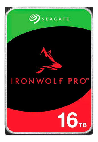 Disco Duro Seagate Ironwolf 16tb Sata 3.5'' Storage Nas Red