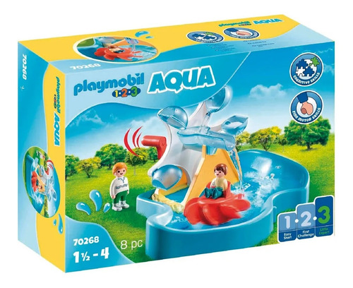 Playmobil 70268 1.2.3 Carrousel Acuatico