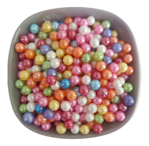Maxi Perlas Multicolor Comestibles Sprinkles 50gr Reposteria