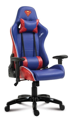 Silla Gamer Pc Level Up Dc Batman Superman Wonder Woman