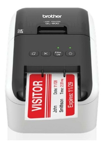 Impresora De Etiquetas Brother Ql-800 Alta Velocidad Usb 