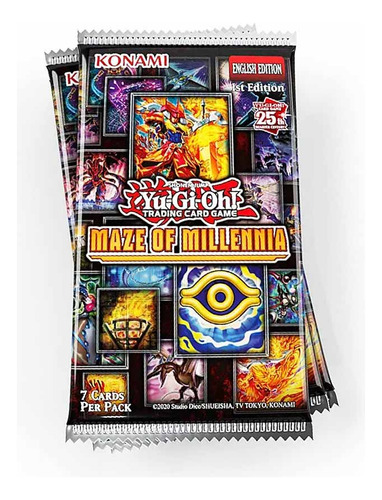 Yu Gi Oh Maze Of Millenia Booster Pack Idioma Inglés Maze Of Millennia