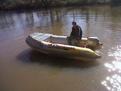 Imagen 3 de 10 de Bote Gomón Desarmable Albatros 3.50 0 Km Dolar Oficial!