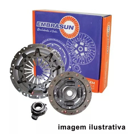 Kit Embreagem Peugeot 206 1.0 16v Todos Nova