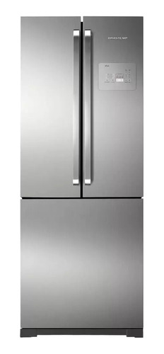 Geladeira/refrigerador 540 Litros 3 Portas Inox Frost Free Side Ice Maker - Brastemp - 110v - Bro80akana