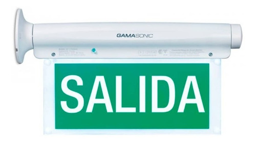 Señaletica Salida De Emergencia Led Ip43 Gamasonic