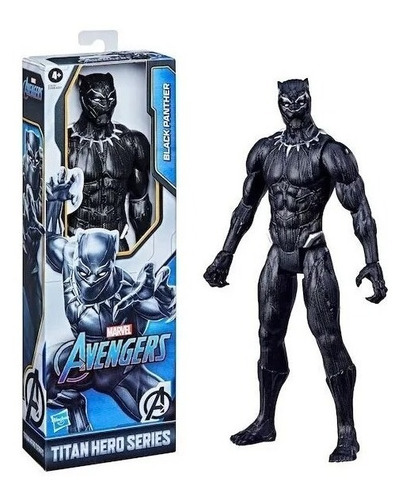 Muñeco Avengers - Titan Hero - Black Panther - Hasbro 