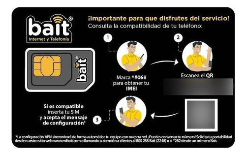 Sim Bait Activado Con 5gb Para Una Semana