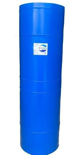Tanque Cilindrico De Agua 900 Litros Azul Blanco Tienda
