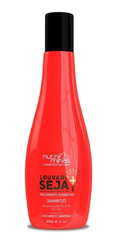 Kit Louvado Seja Nutriminas Poderosa Reconstrução Capilar
