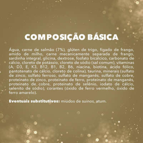 Kit 15 Fancy Feast Sachê Petit Filets Com Salmão 85g