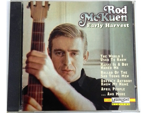 Rod Mckuen - Early Harvest ( Importado De Usa ) Cd