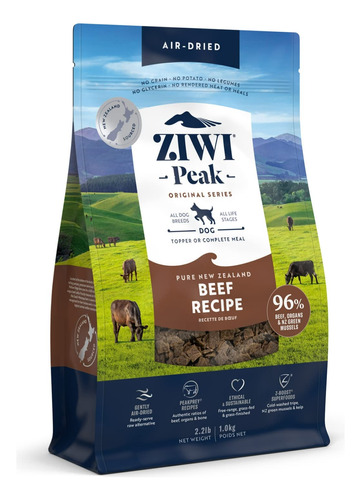 Ziwi Peak - Alimento Para Perros Secado Al Aire, Completamen