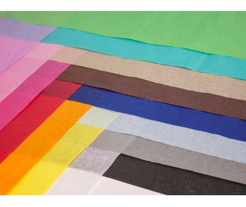 Papel Volantin | Seda | 500  Pliegos Colores 50x70cm