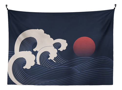 Spanker Space Heavy Duty Artistic Navy Blue Japanese Asian