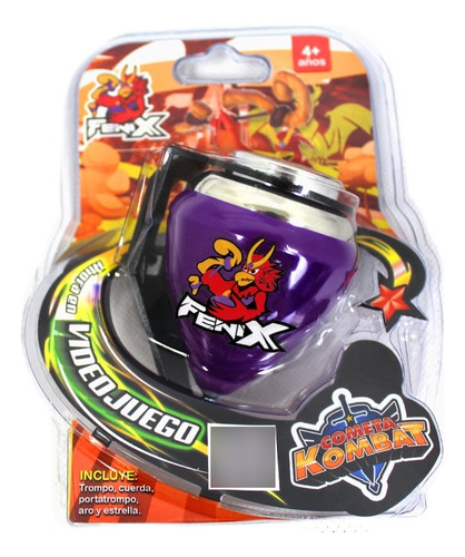Trompo Cometa Fénix - Edición Especial Cometa Kombat 1 Pieza Color Edición Especial Cometa Kombat - Fenix