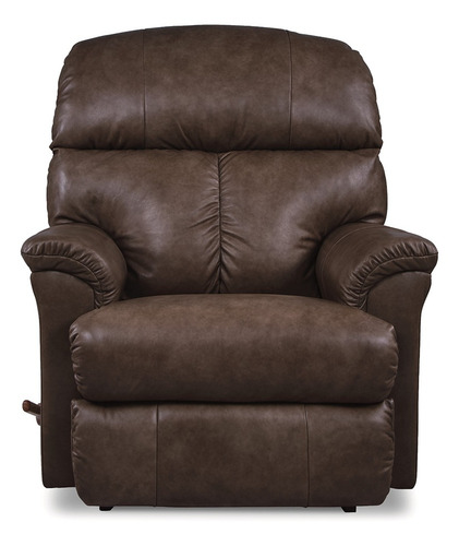Imagen 3 de 5 de Sillón Reed Reclinable Mecedora De Piel 010-704