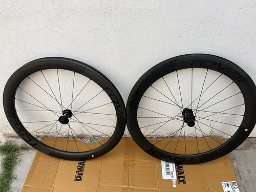 Rines De Carbon Ruta Roval Rapide Cl Front Rear Wheels Negro (Usado)