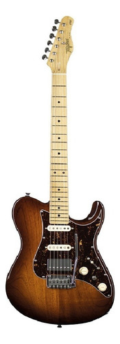 Guitarra Tagima Brasil T 930 Honey Burst Escala Clara Com Cor Honeyburst Material Do Diapasão Madeira De Marfim Orientação Da Mão Destro