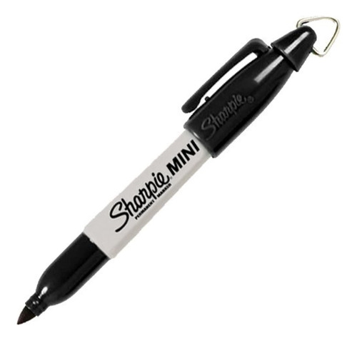 Marcadores Permanentes Finos Sharpie Mini 4 Unidades Negro
