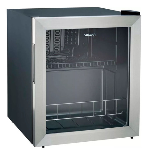 Frigobar Suggar 46 Litros Inox 110v Fb4611ix